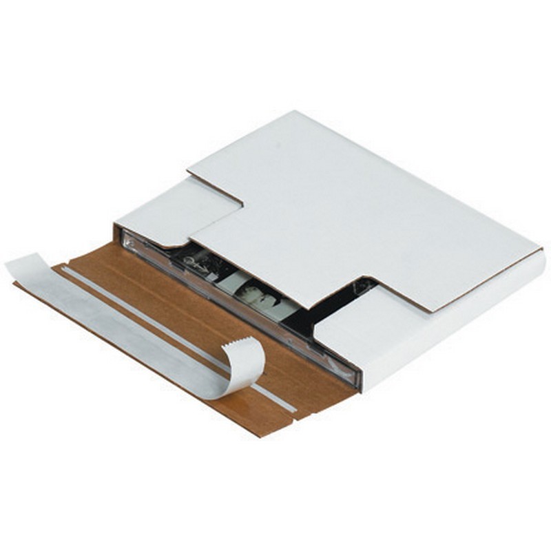 1 CD Capacity SelfSeal Corrugated Mailers (Box of 200)