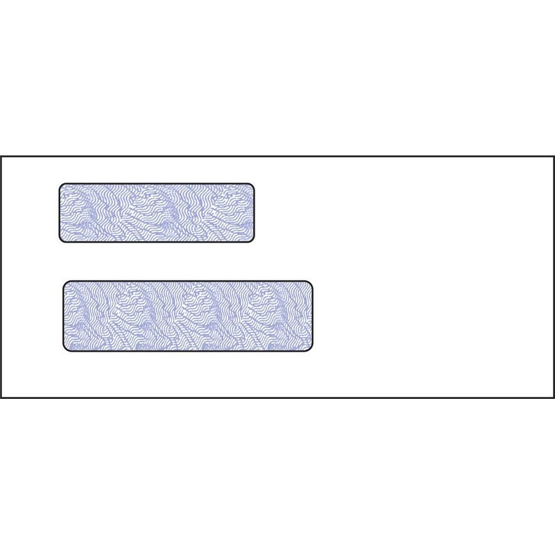 Double Window Envelope Template