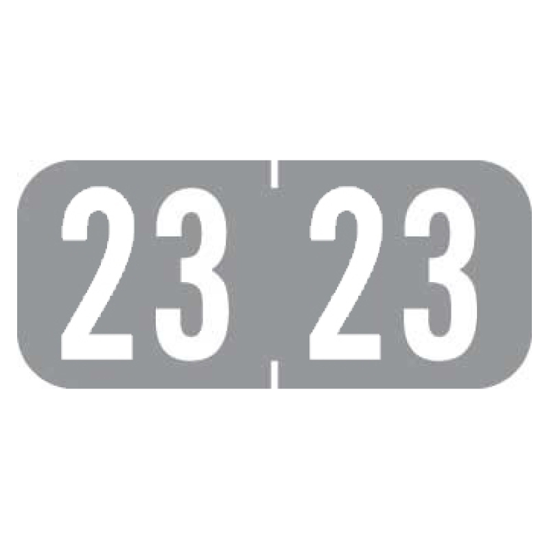 Tab Products kompatible Yearband Etiketten, Vinyl Lager. 1/2" x 1-1/8" - Rolle - Bild 5 von 8