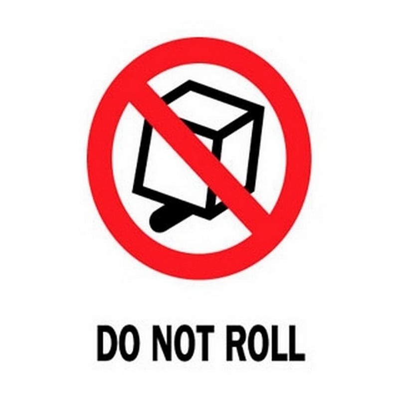 4" x 6" Do Not Roll Labels (500 per Roll)
