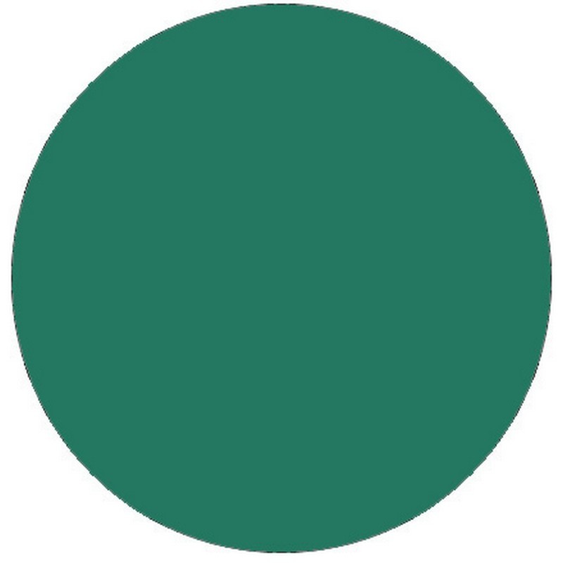2" Diameter Standard Green Circle Labels (500 per Roll)