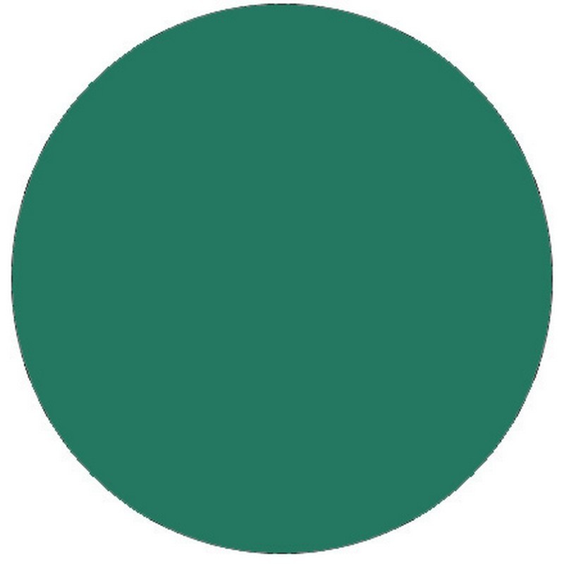4" Diameter Standard Green Circle Labels (500 per Roll)