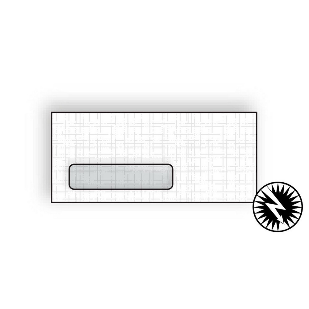 #10 Cellophane Window Envelopes, 4-1/8″ x 9-1/2″, 24#,, Acid Free, Linen Finish