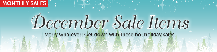 December Sale Items